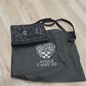 Vince Camuto Textured Black Crossbody